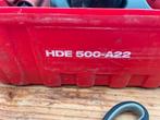 Hilti HDE 500-A22 Accu Mortelspuit, Ophalen of Verzenden, Gebruikt