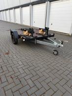 Motoraanhanger 2 motoren | Kantelbaar | 750kg | Rijklaar, Auto diversen, Aanhangers en Bagagewagens, Ophalen, Gebruikt