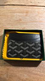 Gloednieuwe zwarte Goyard kaartenhouder, Verzenden, Nieuw, Zwart