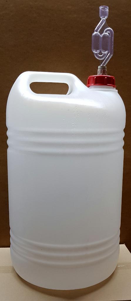 Gistingsfles Gistfles 25 L wijn of bier, Ophalen of Verzenden, Zo goed als nieuw