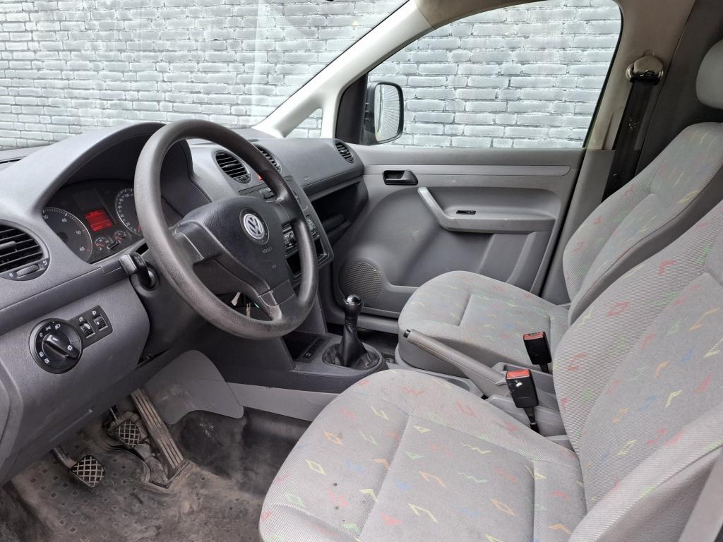 Volkswagen Caddy 2.0 SDI Airco/Cruise/Matgroen/Netjes ✅, Auto's, Bestelauto's, Traction-control, Gebruikt, 4 cilinders, Volkswagen