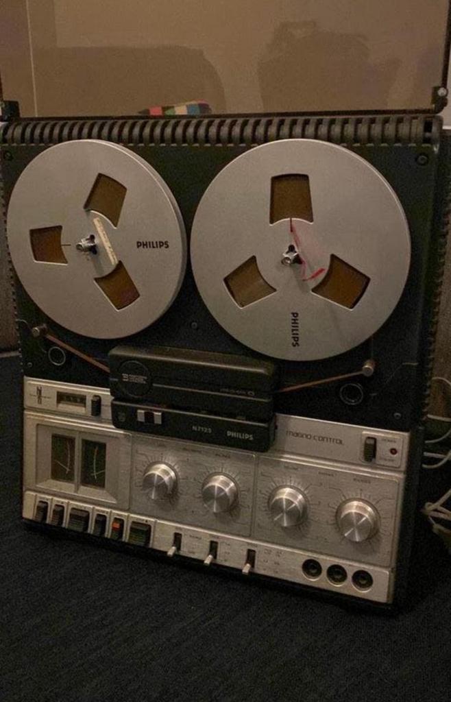 Philips N-7125 band recorder, Audio, Tv en Foto, Bandrecorders, Ophalen of Verzenden, Bandrecorder