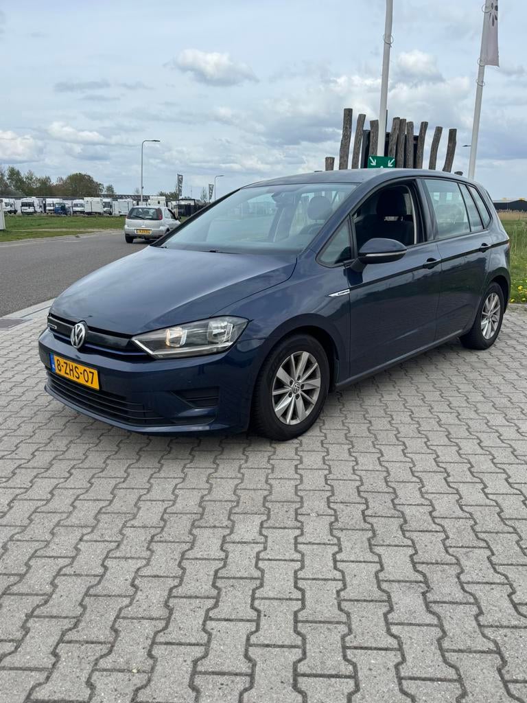 Volkswagen Golf Sportsvan 1.6 TDI 81KW Blue Motion 2015, Auto's, Voorwielaandrijving, 28 km/l, 4 cilinders, Blauw