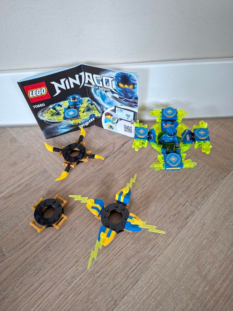 Lego Ninjago 70660 Spinjitzu Jay, Compleet, Lego, Ophalen of Verzenden, Zo goed als nieuw