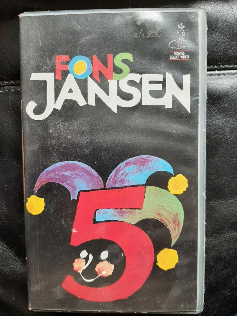 Videoband: Fons Jansen., Cd's en Dvd's, Vanaf 12 jaar, Ophalen of Verzenden, Gebruikt, Overige genres