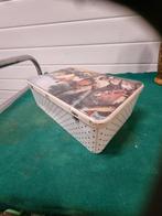 blik jacht tafereel massilly france, Verzamelen, Ophalen of Verzenden