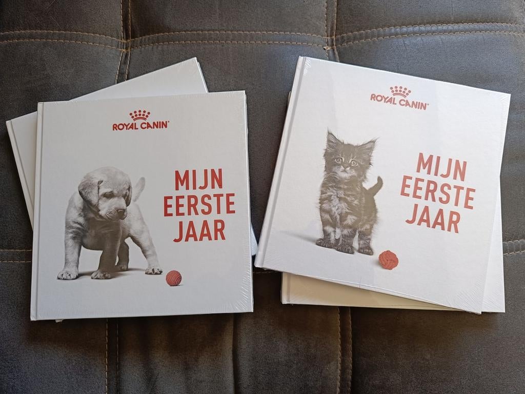 Mijn Eerste Jaar: Puppy & Kitten Boeken (Royal Canin), Boeken, Ophalen of Verzenden, Nieuw
