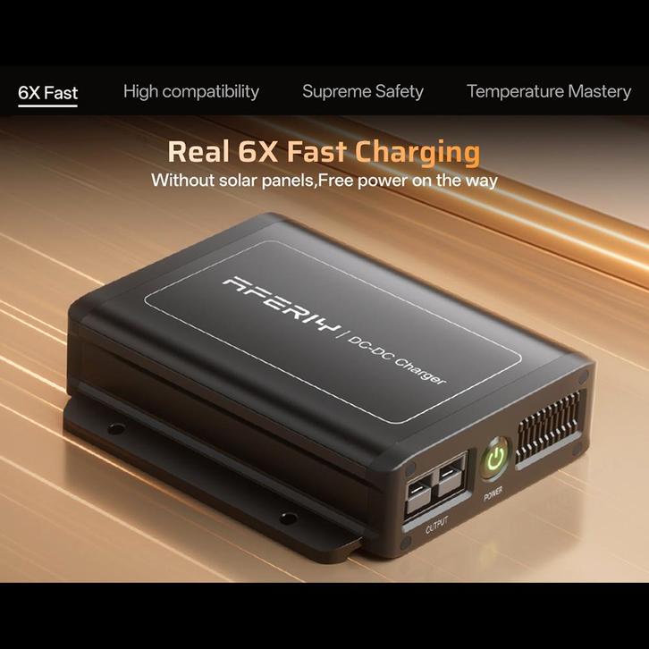 AFERIY DC060 DC-DC acculader 580W 48V NU MET €100,- KORTING, Caravans en Kamperen, Kampeeraccessoires, Nieuw, Ophalen of Verzenden