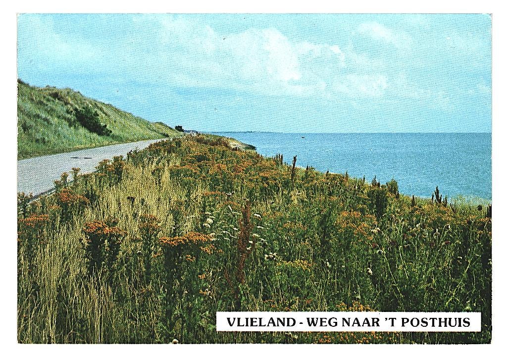802072 Vlieland 1978 Gelopen met postzegel gel in 81