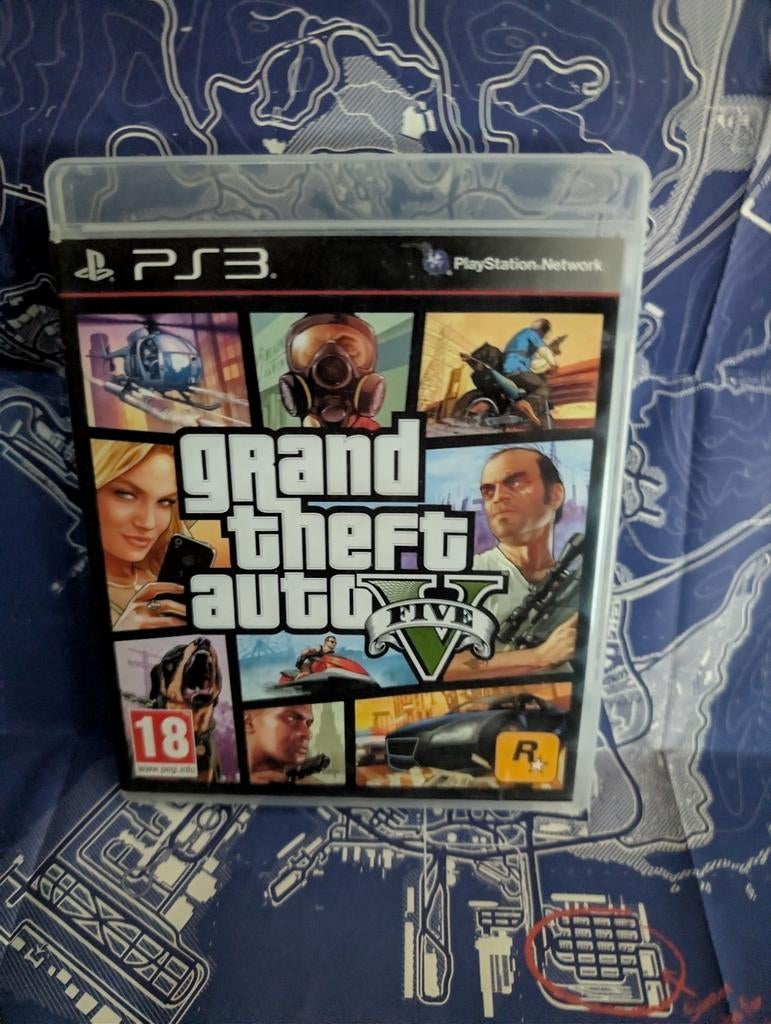 Grand Theft Auto V (GTA 5) voor PlayStation 3, Spelcomputers en Games, Games | Sony PlayStation 3, Avontuur en Actie, Online, Vanaf 18 jaar
