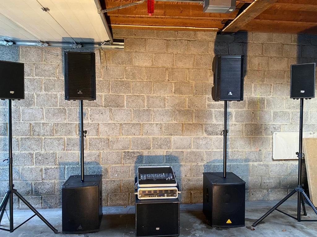 Speakerset, Gebruikt, 120 watt of meer, Front, Rear of Stereo speakers, Ophalen