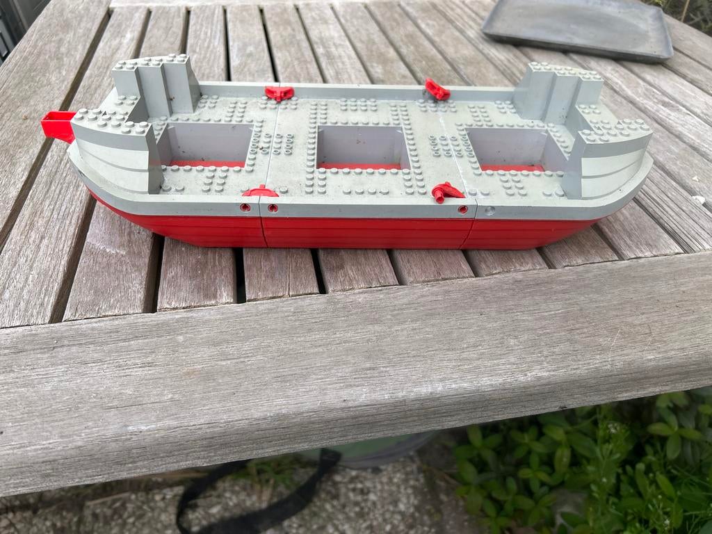 Lego boot rood en grijs, Ophalen of Verzenden, Gebruikt, Overige typen