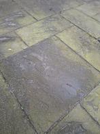 30m2 grijze tuintegels 60x60 en 60x30, Tuin en Terras, Tegels en Klinkers, Ophalen, Gebruikt, Beton, Terrastegels