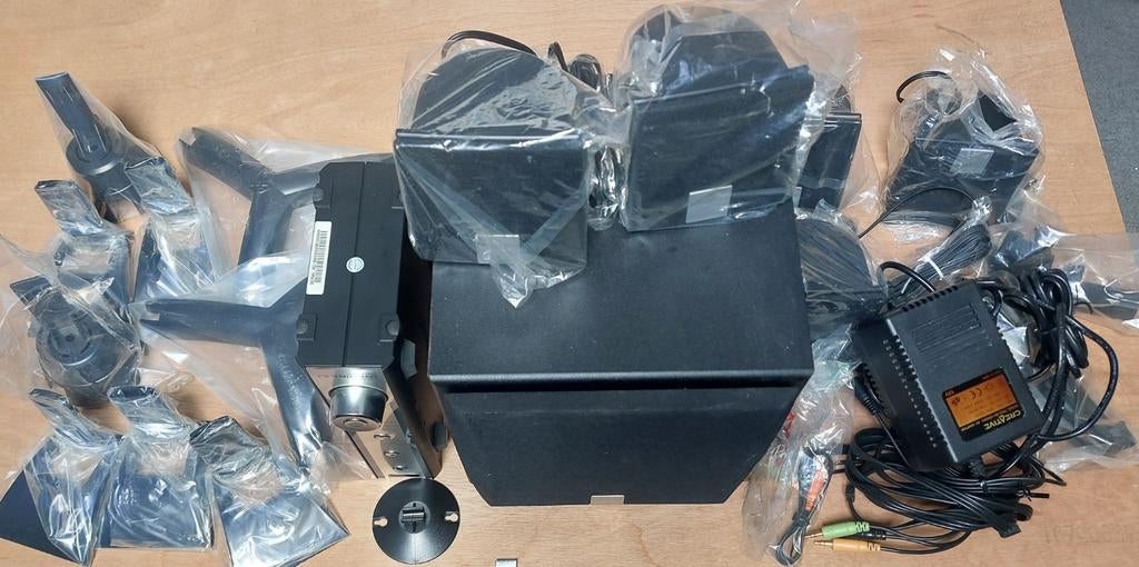 Creative Inspire 5.1 Digital 5500 Luidsprekersysteem LEES!!, Computers en Software, Pc speakers, Ophalen of Verzenden, Gebruikt