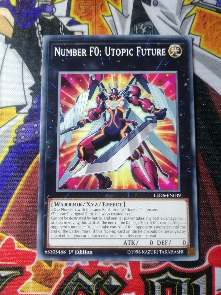 Number F0 Utopic Future - LED6 - Yu-Gi-Oh, Ophalen of Verzenden, Zo goed als nieuw