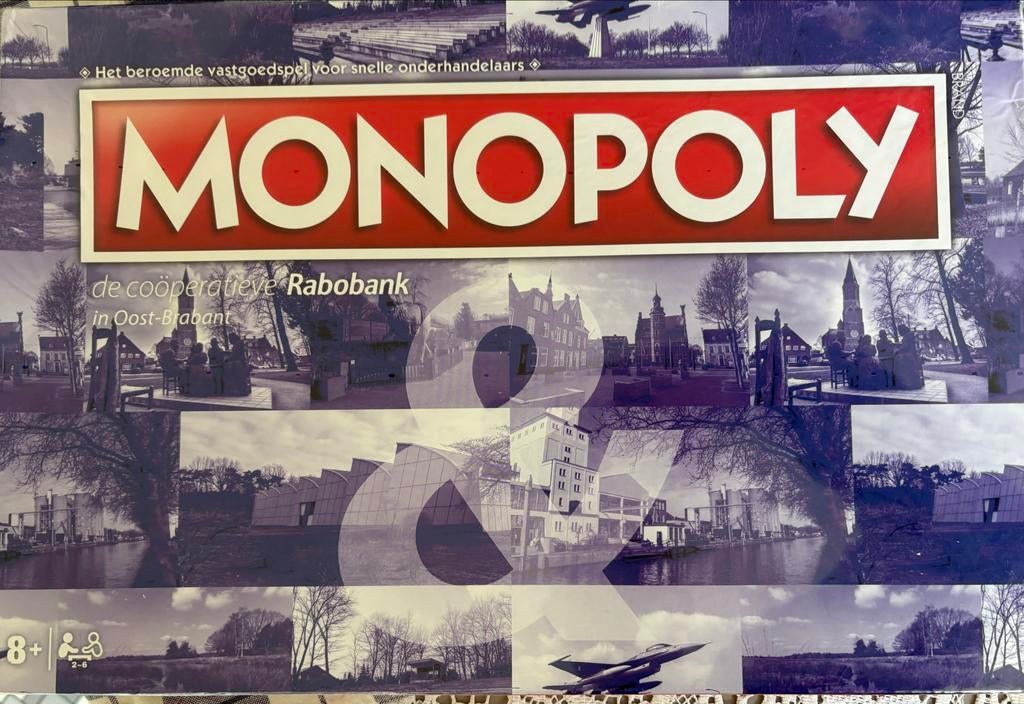 Monopoly Rabobank Oost-Brabant editie seald, Hobby en Vrije tijd, Gezelschapsspellen | Bordspellen, Vijf spelers of meer, Ophalen