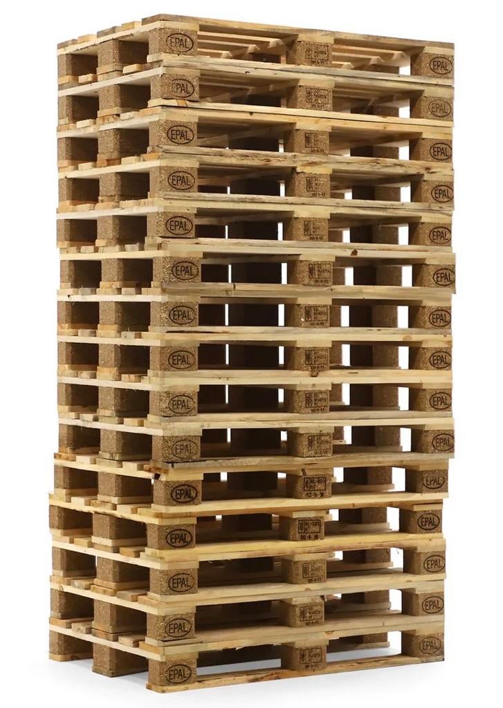 17 EPAL pallets, Doe-het-zelf en Verbouw, Hout en Planken, Ophalen