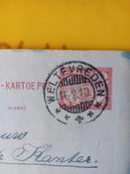 Zeldzame postkaart orchidee uit Indonesië 1913, Verzenden