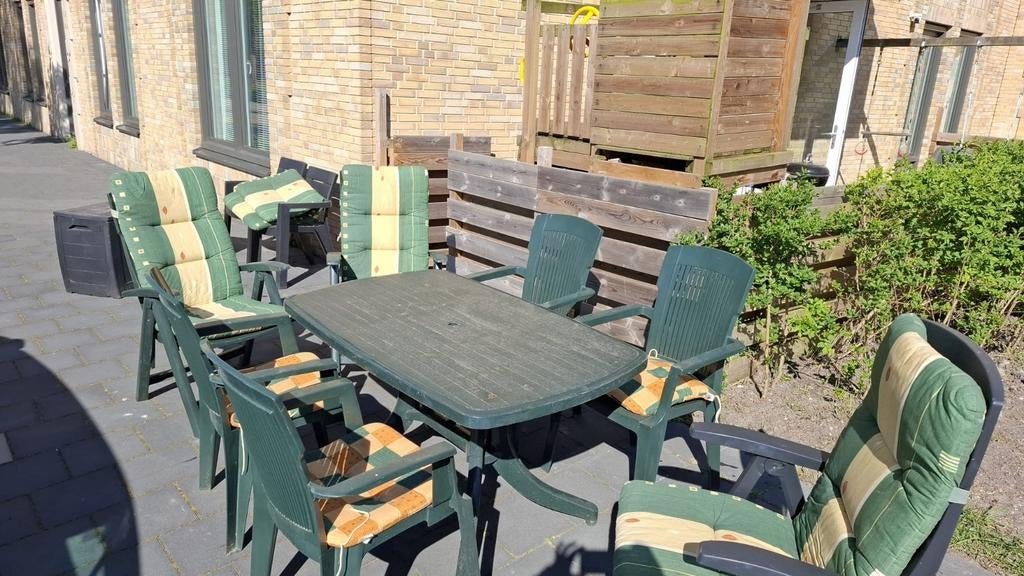 Hartman tuinset, Tuin en Terras, Ophalen, Gebruikt, Kunststof