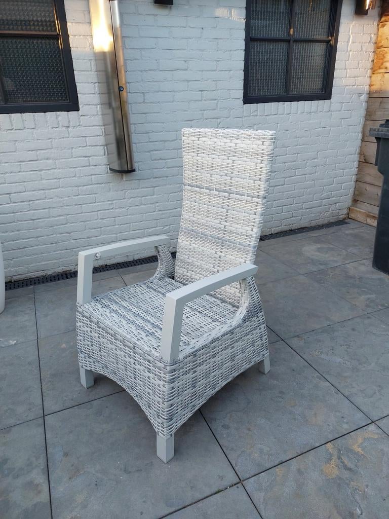 Tuinstoelen 4 stuks, Tuin en Terras, Tuinstoelen, Ophalen, Gebruikt, Kunststof