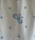 Eenpersoons dekbedovertrek met strikjes, Gebruikt, Eenpersoons, Wit, Dekbedovertrek