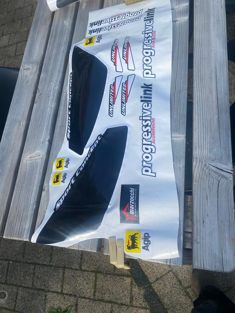 Derbi drd 03 sticker set, Ophalen of Verzenden, Zo goed als nieuw