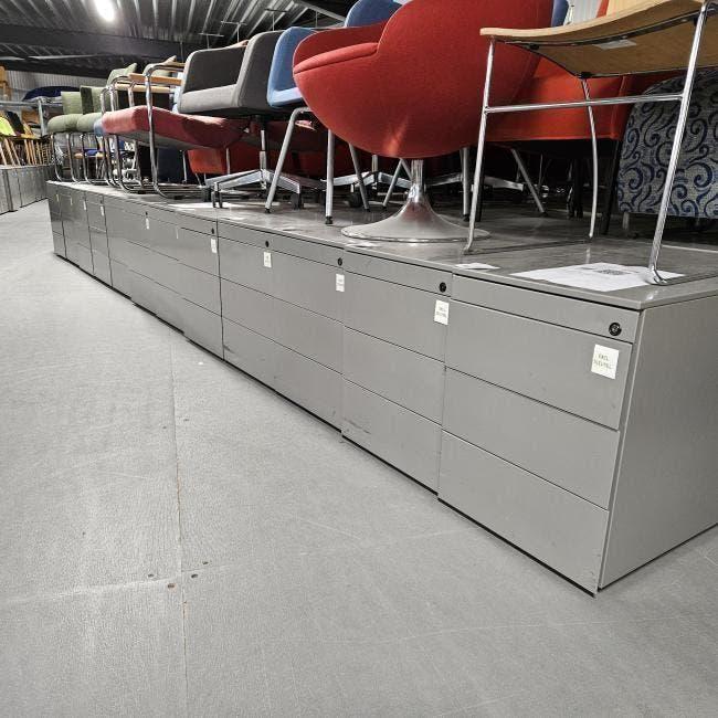 Meerdere metalen ladekasten / dossierkasten  / ladeblokken, Huis en Inrichting, Kasten | Ladekasten, Ophalen, Gebruikt, 50 tot 100 cm