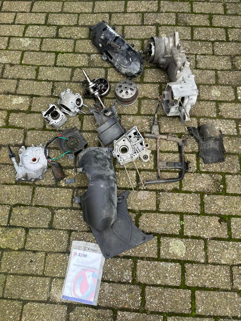 Blok onderdelen sym orbit 2 EURO 4, Ophalen of Verzenden, Gebruikt, Blok, SYM