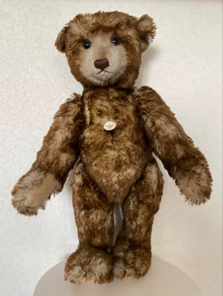 Steiff Teddybeer 1926 replica, 65cm, Ophalen of Verzenden, Zo goed als nieuw, Stoffen beer, Steiff