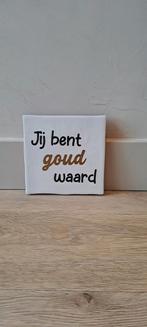 tegeltje Goud, Ophalen of Verzenden