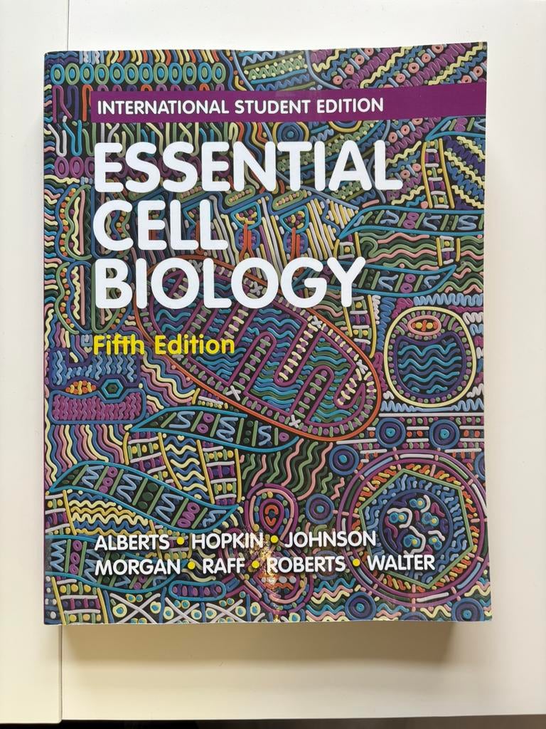 Boek essential cell biology, Boeken, Ophalen of Verzenden, Beta, Zo goed als nieuw, WO