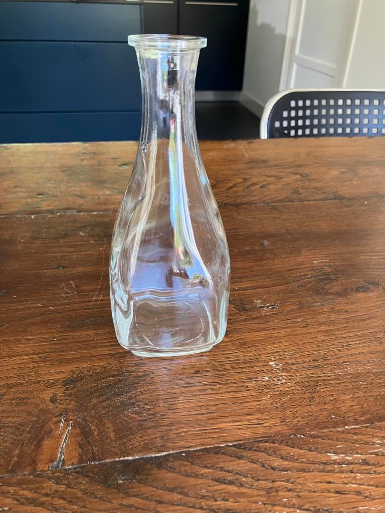 Karaf van glas, Ophalen of Verzenden, Gebruikt, Overige typen