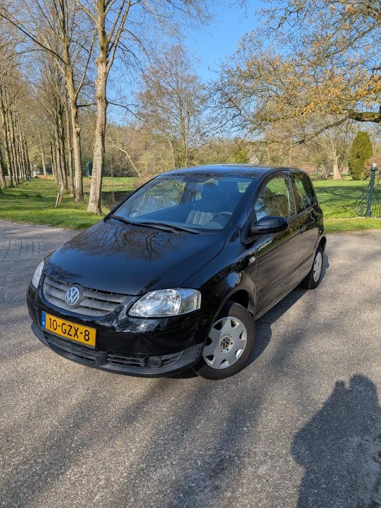 Volkswagen Fox 1.2 40KW 2009 Zwart, Auto's, Volkswagen, Particulier, Fox, Benzine, C, Hatchback, Handgeschakeld, Origineel Nederlands