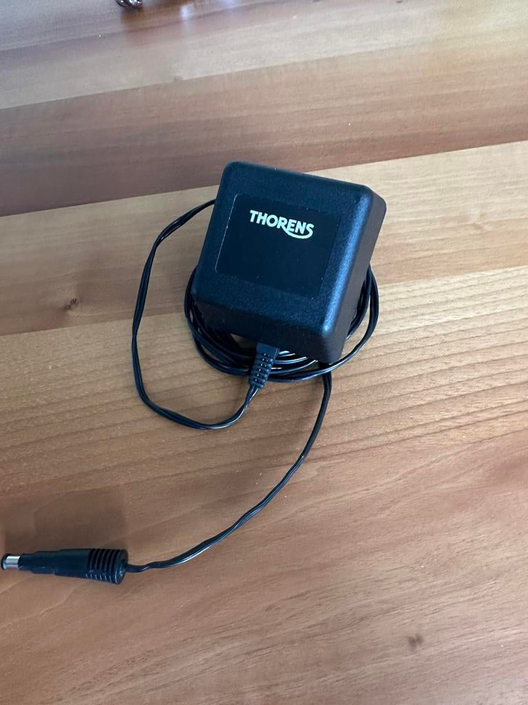 Thorens voedingsadapter 1,24 A, Audio, Tv en Foto, Platenspelers, Ophalen of Verzenden, Zo goed als nieuw, Thorens