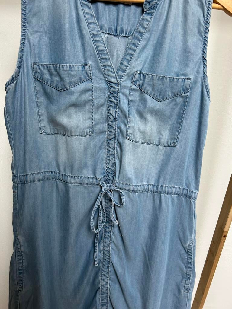 2- Il Dolce blauw spijkerjurkje, Maat 38/40 (M), -, Blauw, -