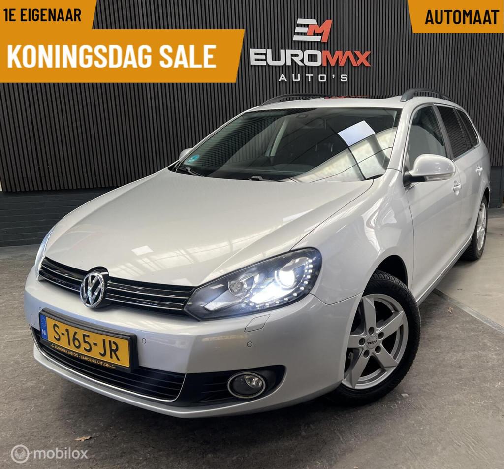 Volkswagen Golf Varant 1.4 TSI Highline 1e Eigenaar-Automaat, Euro 5, Stof, Gebruikt, Zwart