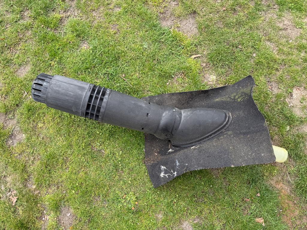 Dakdoorvoer cv, Ophalen, Gebruikt, Ventilator en Afzuiger