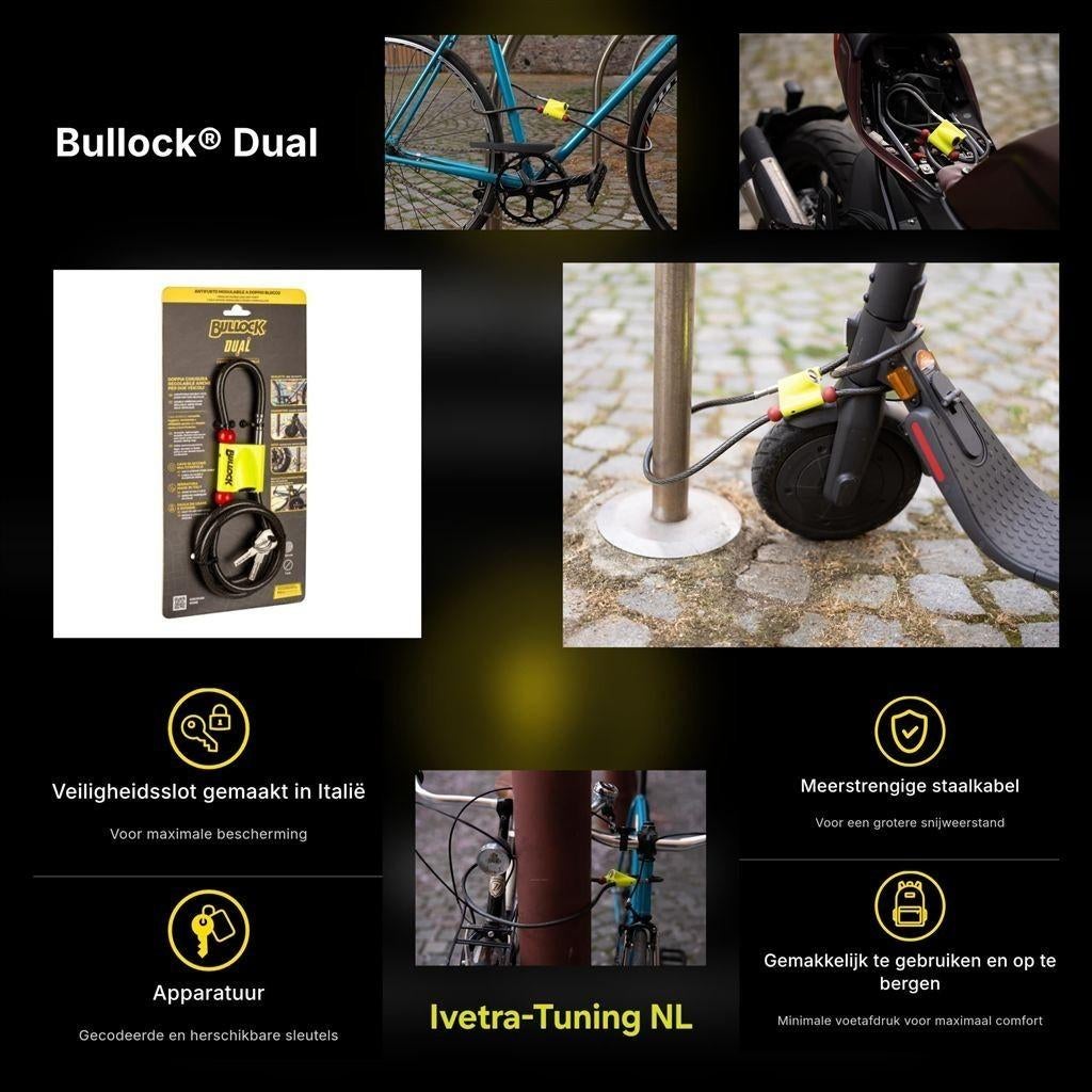 Fiestslot | Scooterslot | Stepslot | Slot Elektrische fiets, Ophalen of Verzenden, Info@ivetra-tuning.nl | www.ivetra-tuning.nl