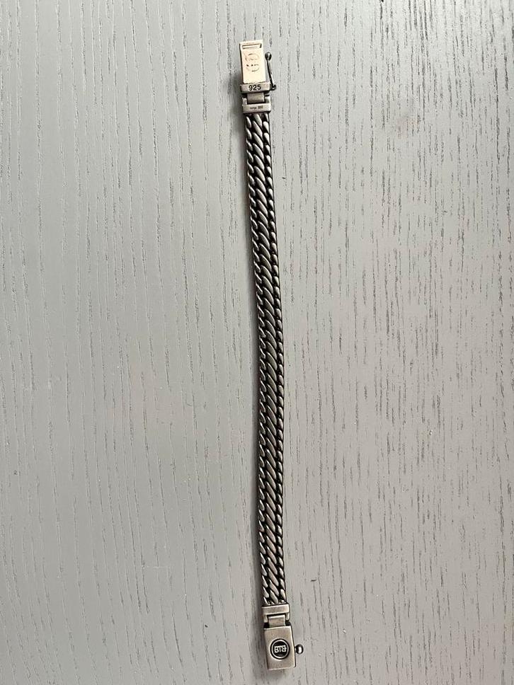 Buddha to Buddha armband, Sieraden, Tassen en Uiterlijk, Armbanden, Gebruikt, Zilver, Ophalen