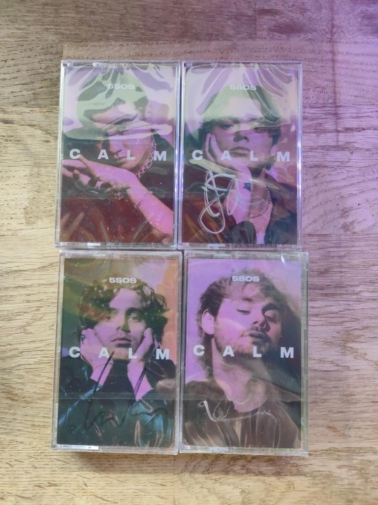 Gesigneerde cassettes van 5 Seconds of Summer CALM., Ophalen of Verzenden, 1 bandje