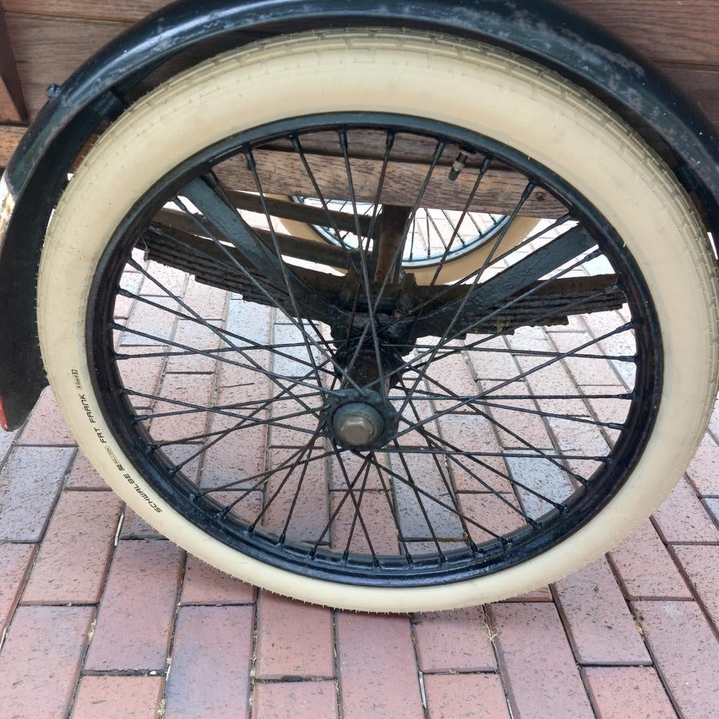 Gezocht: Voorwiel Gazelle bakfiets 26 inch, Ophalen of Verzenden, Gebruikt, Wiel, Gazelle