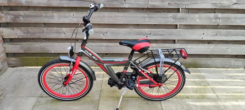 16 inch kinderfiets - Popal Fun Jet - Prima staat!, Ophalen, Zo goed als nieuw, 16 tot 20 inch, Popal