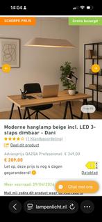 Prachtige hanglamp - nieuw in doos, Huis en Inrichting, Ophalen, Zo goed als nieuw, Minder dan 50 cm