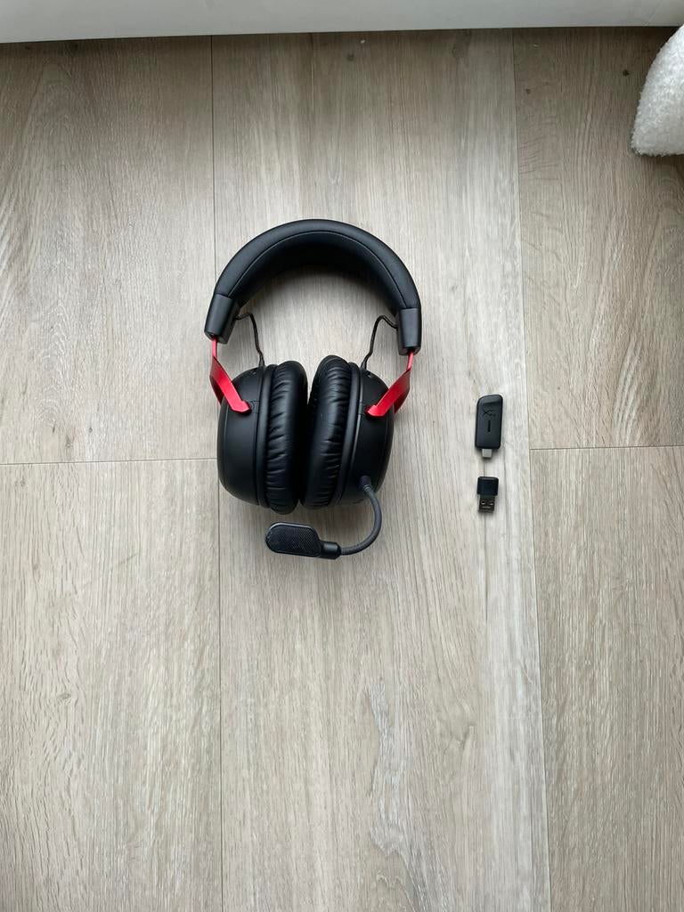 Hyper x cloud 3 draadloze gaming headset met dongel, Ophalen, Nieuw, Draadloos, Over-ear