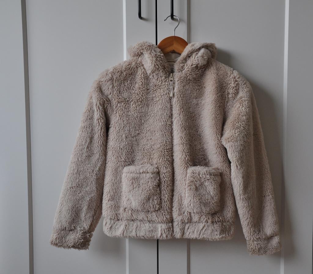 vest 146/152, teddy vest 146/152, kinderkleding 146,152, Kinderen en Baby's, Kinderkleding | Maat 146, Meisje, Trui of Vest, H&M