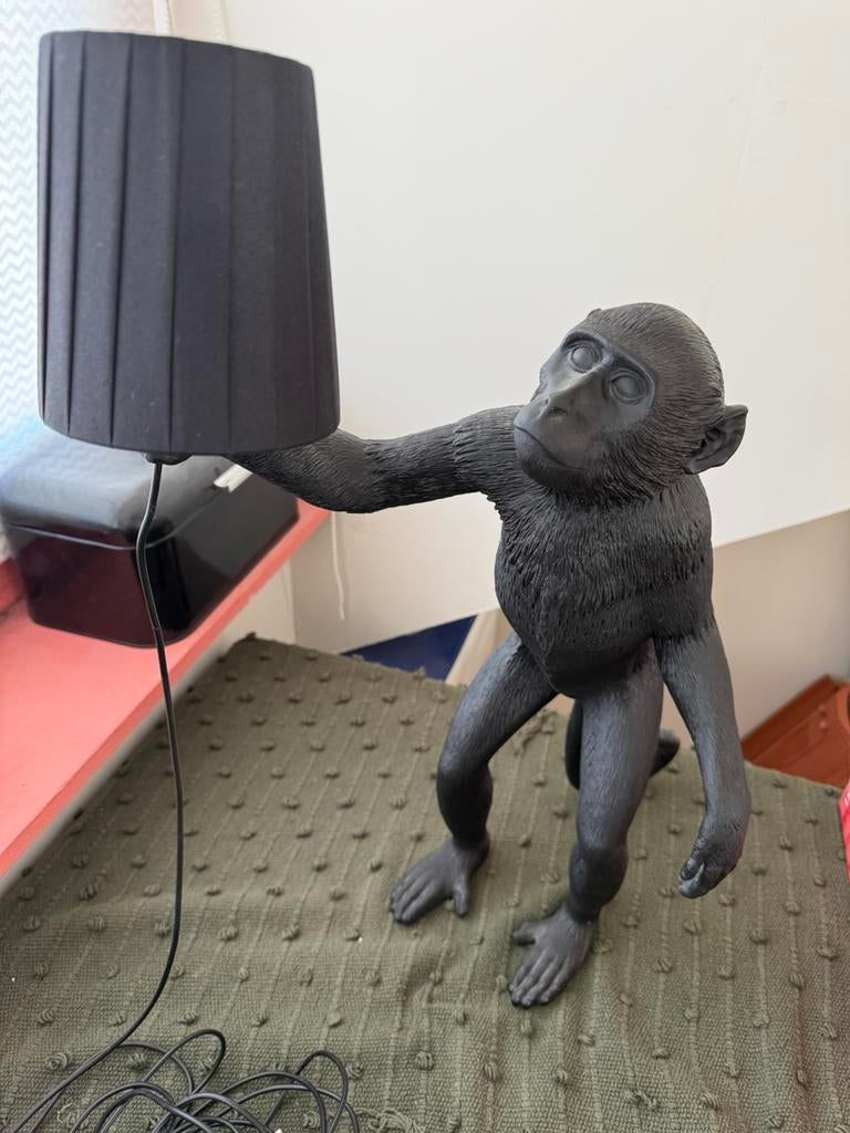 Seletti apenlamp met kapje, Ophalen, Zo goed als nieuw, Minder dan 50 cm
