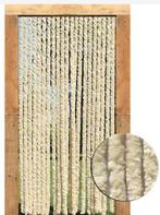 vliegengordijn met kattenstaarten beige 92 breed 230 hoog, 80 tot 100 cm, 215 cm of meer, Ophalen of Verzenden, Buitendeur