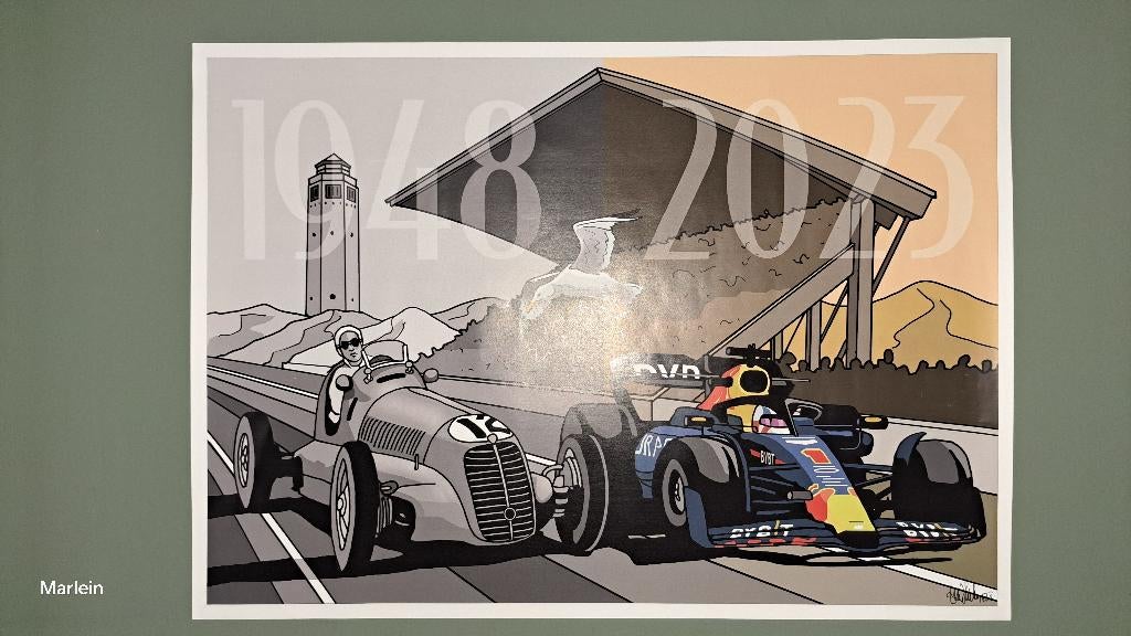 75 jaar circuit Zandvoort, Rechthoekig Liggend, Nieuw, Ophalen of Verzenden, Sport