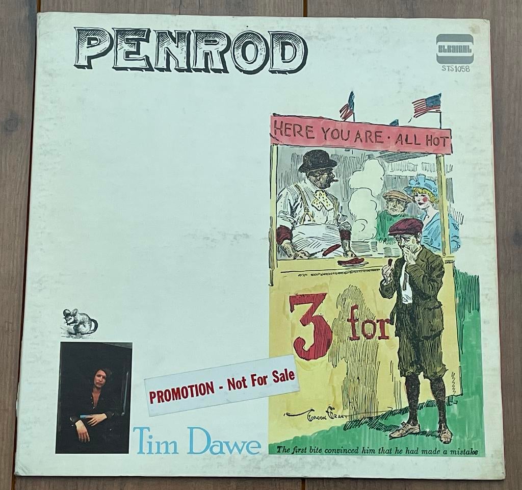 Tim Dawe - Penrod lp / US, '69, Promo / Psychedelic Rock, Cd's en Dvd's, Ophalen of Verzenden, Gebruikt, 12 inch, Poprock