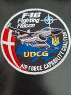 F-16 UDCG AFCC NATO Oekraïne Support Patch Denemarken, Ophalen of Verzenden